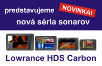 Novinka 2017 - rad Lowrance HDS Carbon
