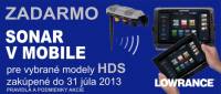 Sonar v mobile ZADARMO! Teraz ušetríte 280€. Akcia do konca júla 2013.